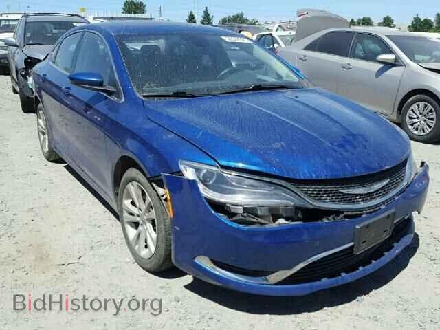 Фотография 1C3CCCAB2FN568384 - CHRYSLER 200 2015