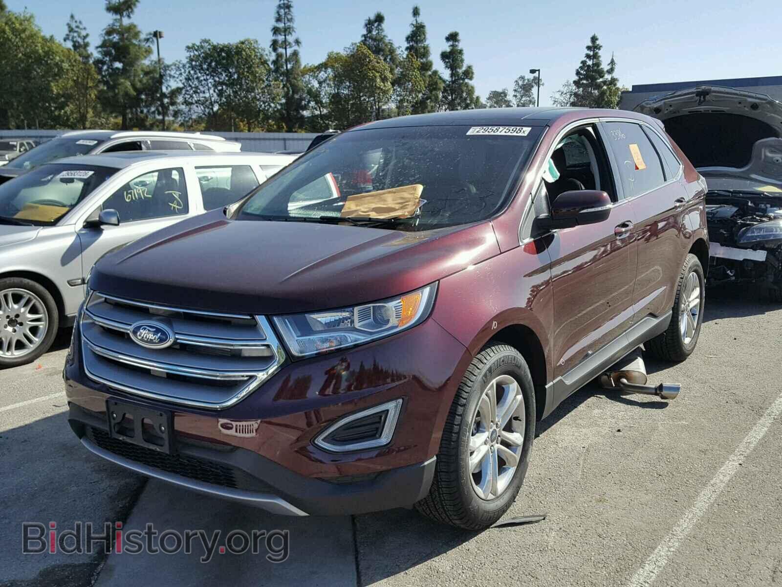 2017 FORD EDGE - VIN: 2FMPK3J83HBC16381 - Фото 2