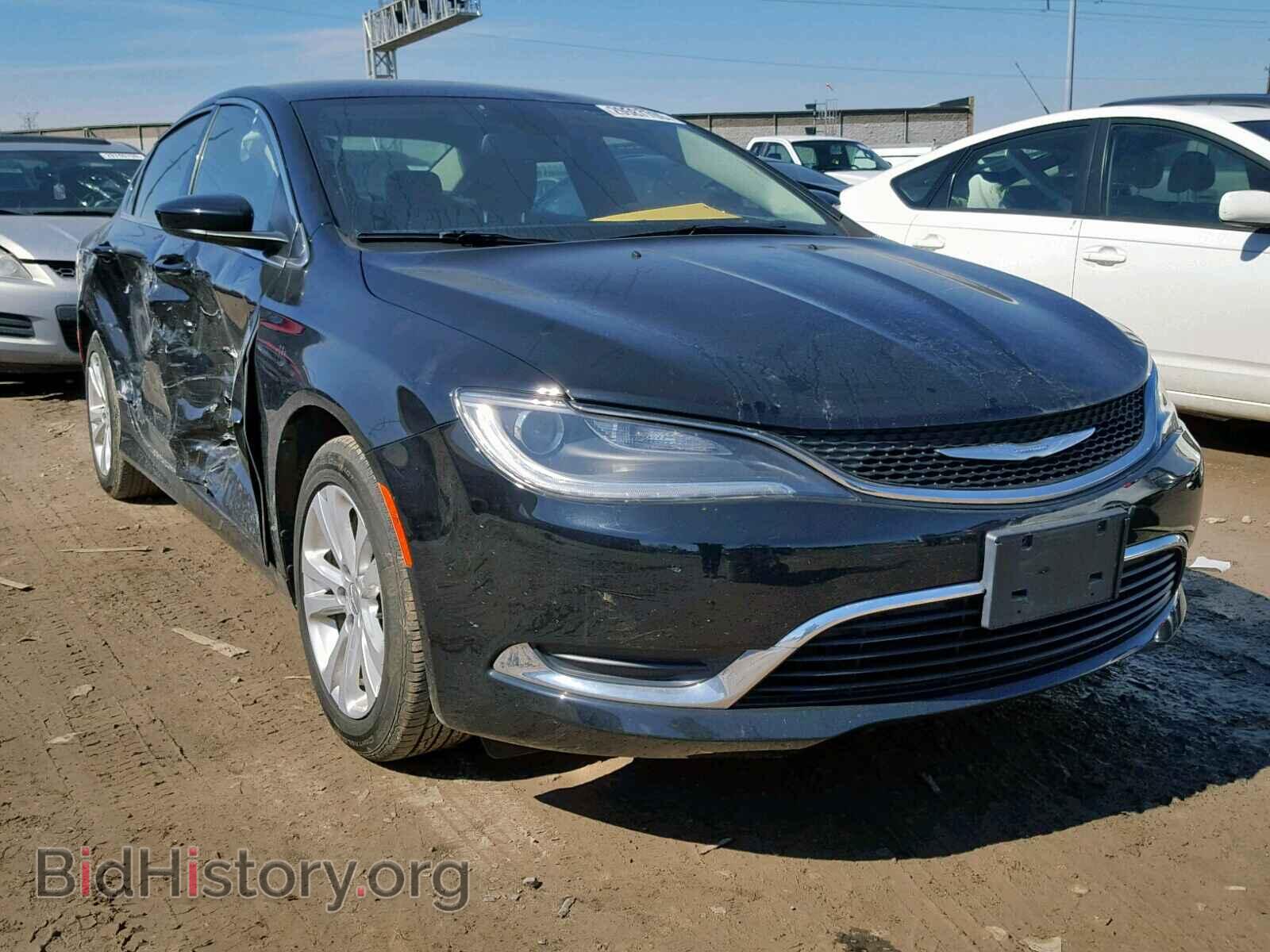 Фотография 1C3CCCAB5GN120951 - CHRYSLER 200 2016