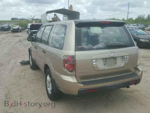 2007 HONDA PILOT - VIN: 5FNYF28127B031210 - Фото 3