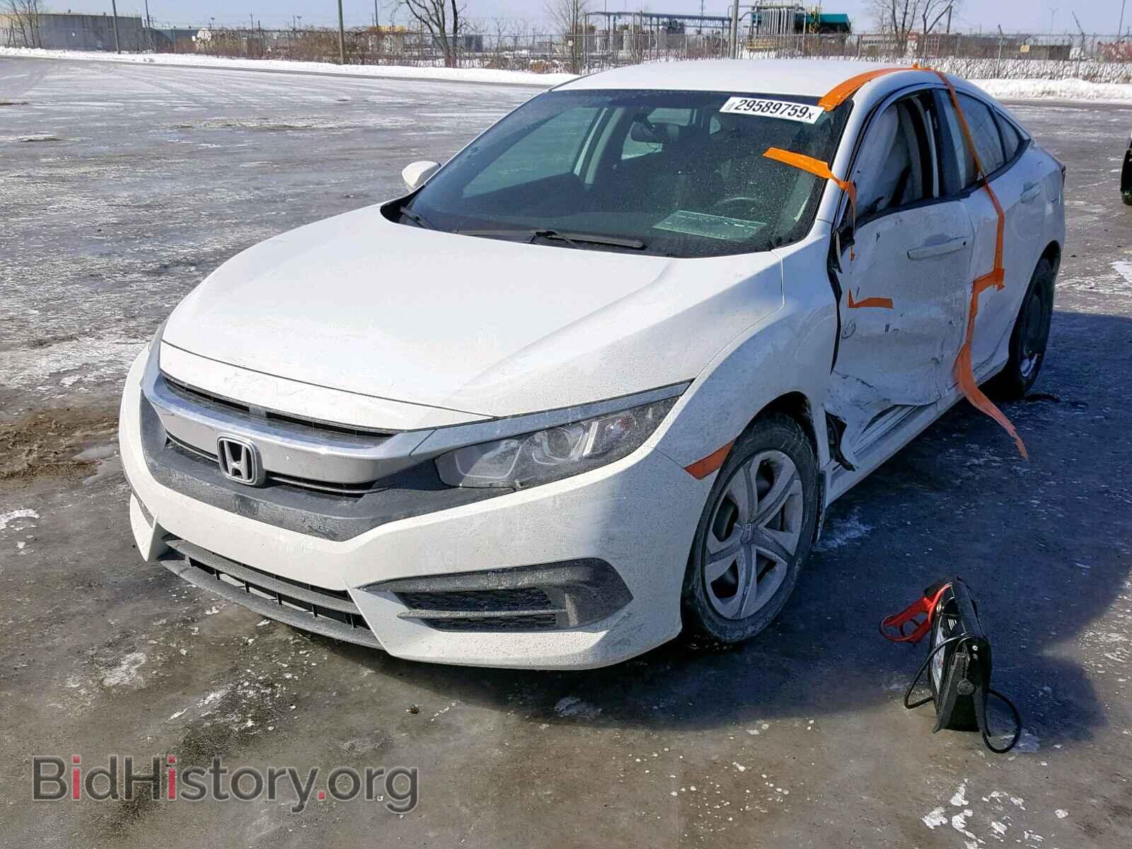 2017 HONDA CIVIC LX - VIN: 2HGFC2F54HH018445 - Фото 2