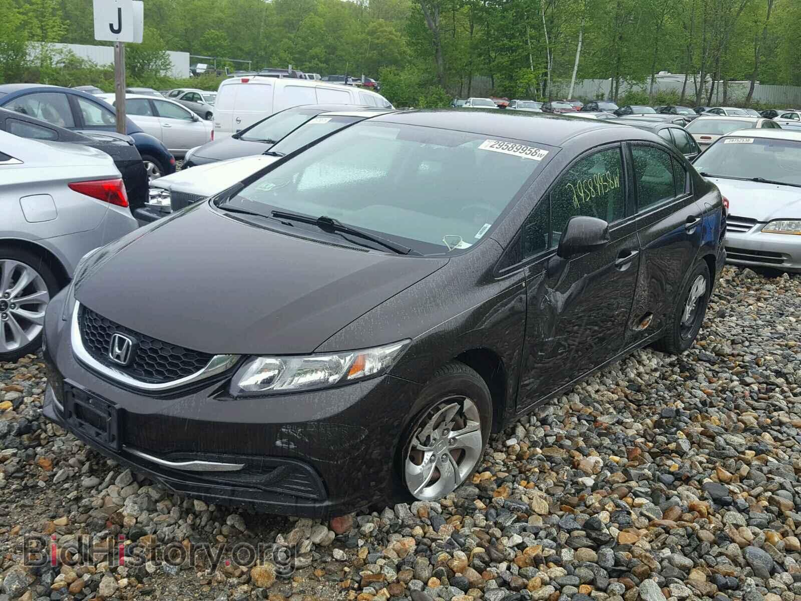 2013 HONDA CIVIC - VIN: 2HGFB2F55DH552325 - Фото 2