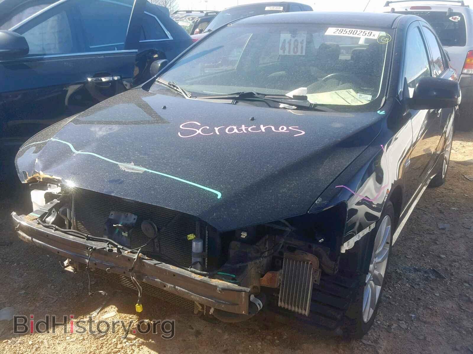 2008 MITSUBISHI LANCER - VIN: JA3AU86U78U019813 - Фото 2