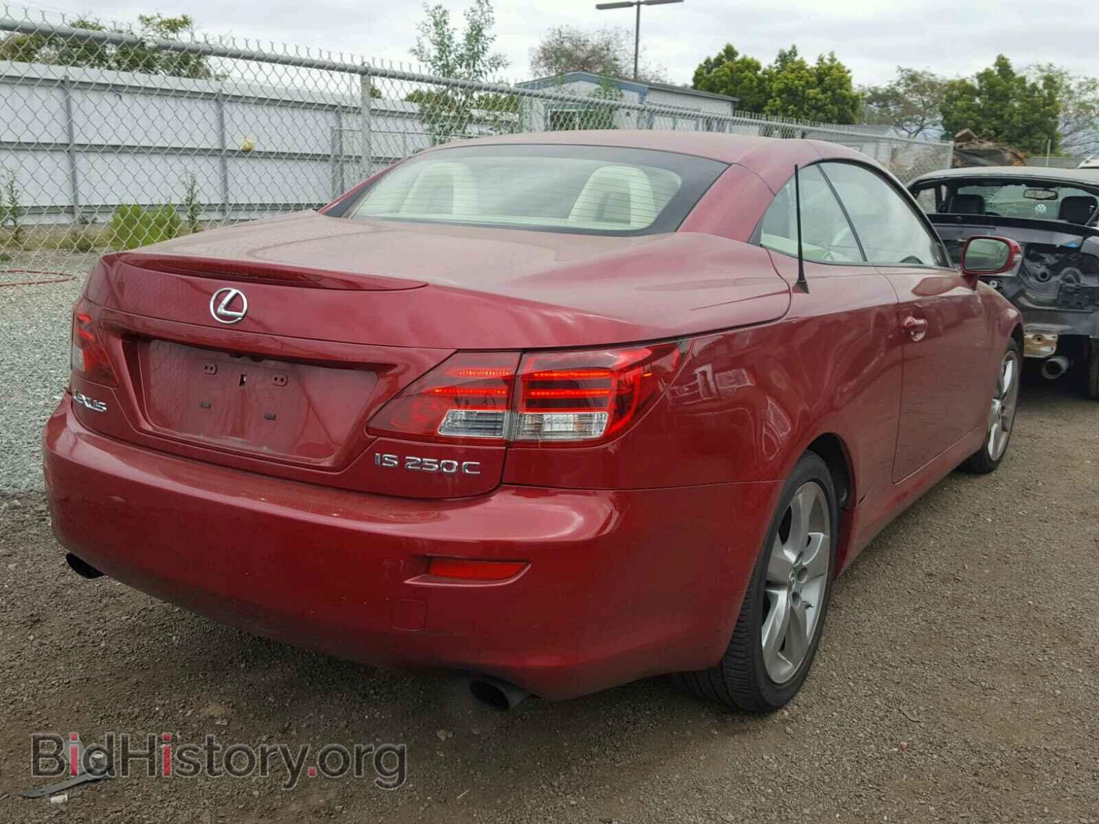 2010 LEXUS IS250 - VIN: JTHFF2C29A2504455 - Фото 4