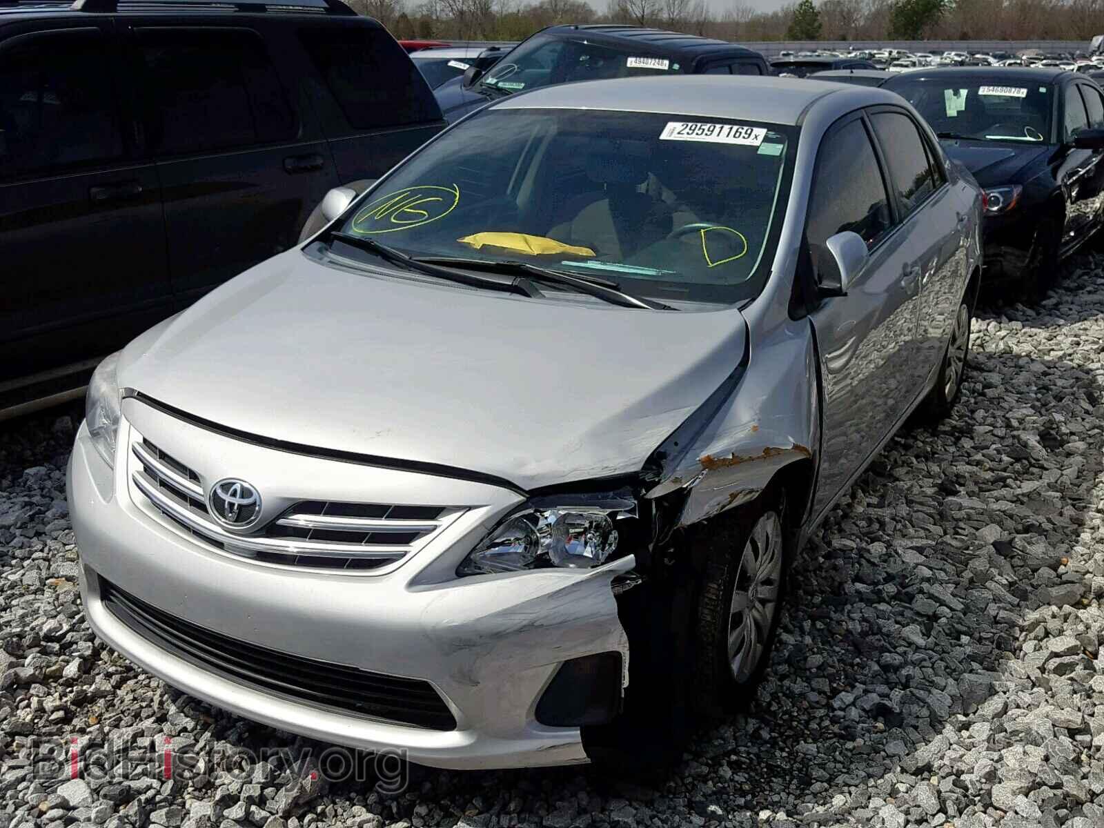2013 TOYOTA COROLLA BA - VIN: 2T1BU4EEXDC128038 - Фото 2