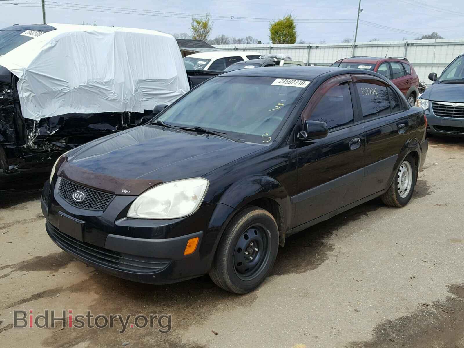 2007 KIA RIO BASE - VIN: KNADE123376250840 - Фото 2