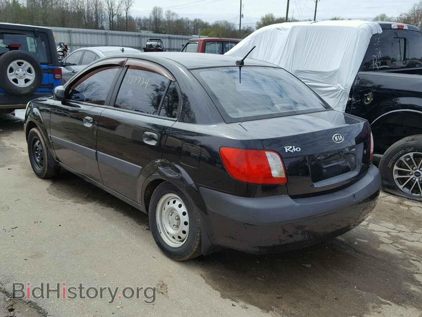 2007 KIA RIO BASE - VIN: KNADE123376250840 - Фото 3