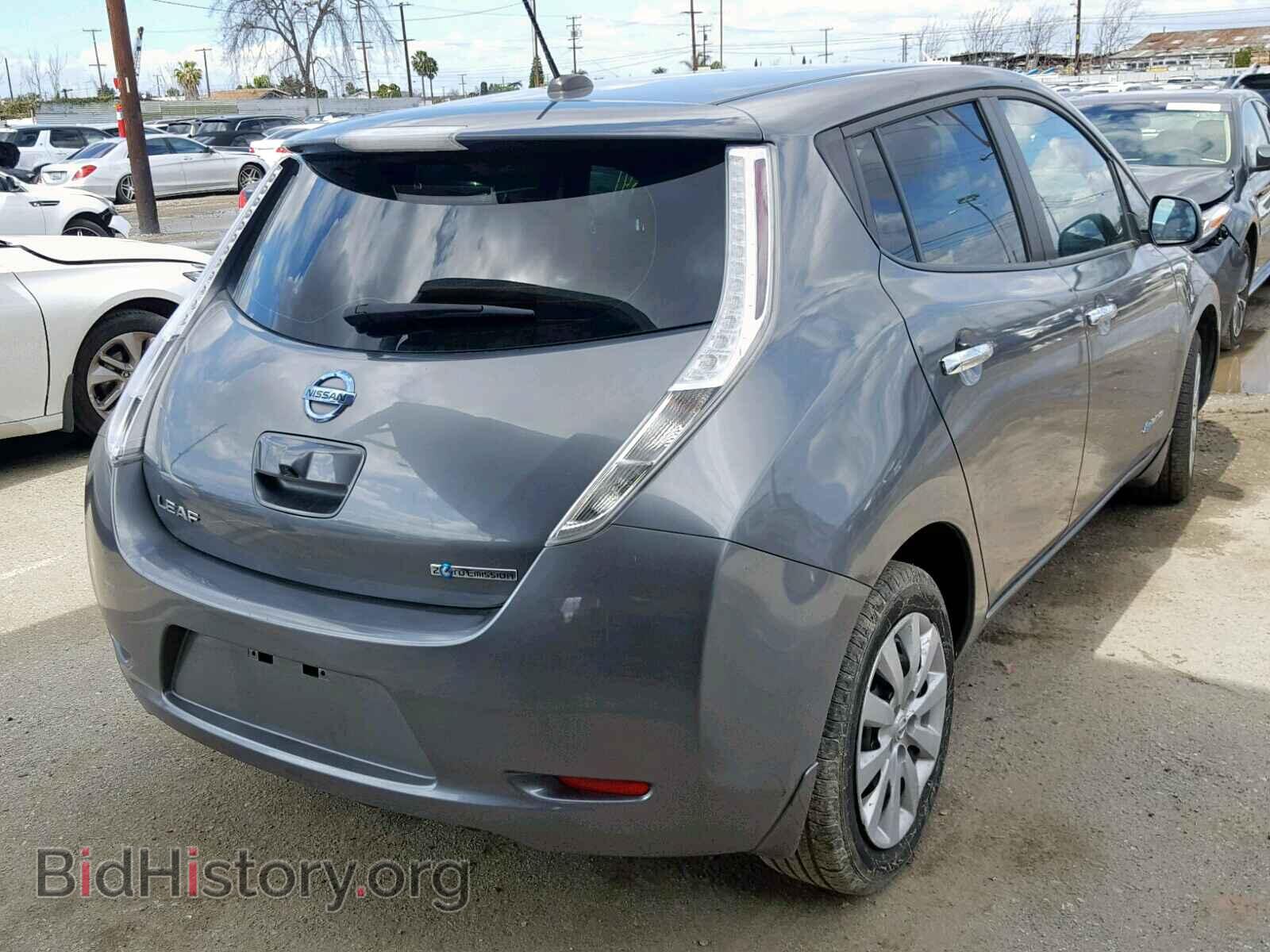 2015 NISSAN LEAF - VIN: 1N4AZ0CP6FC309522 - Фото 4