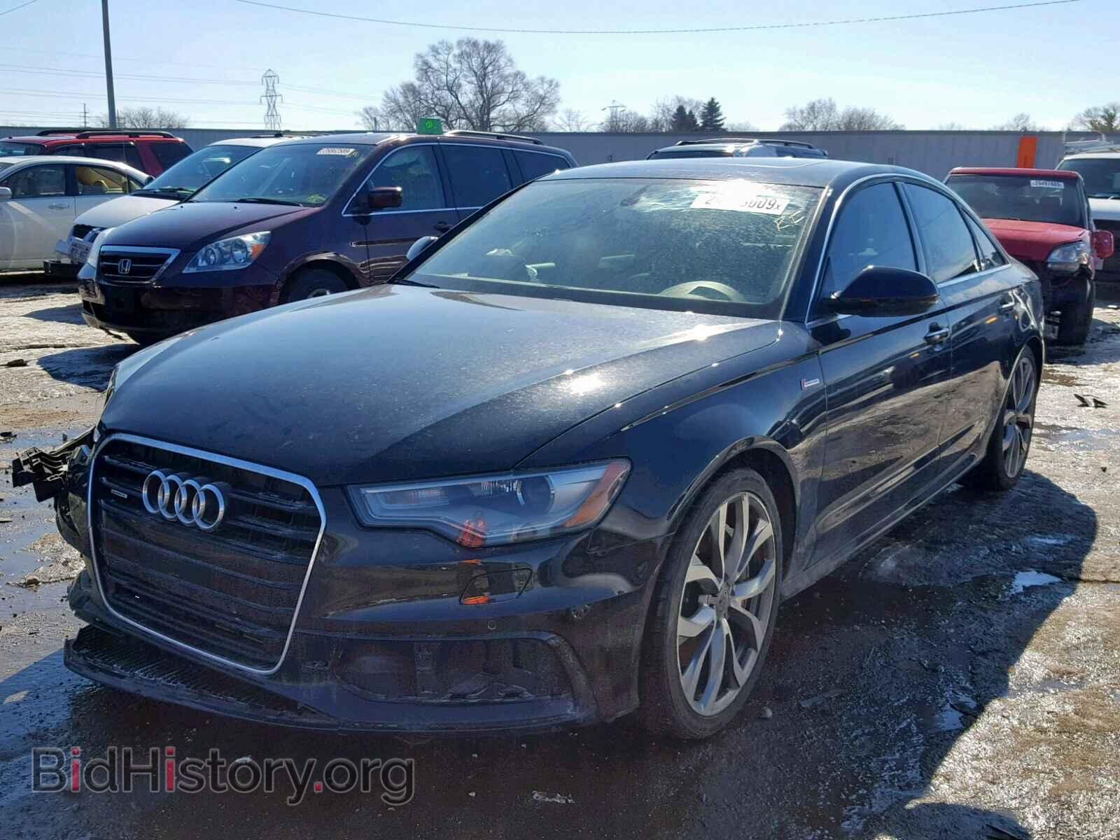 2012 AUDI A6 - VIN: WAUHGAFC0CN046261 - Фото 2