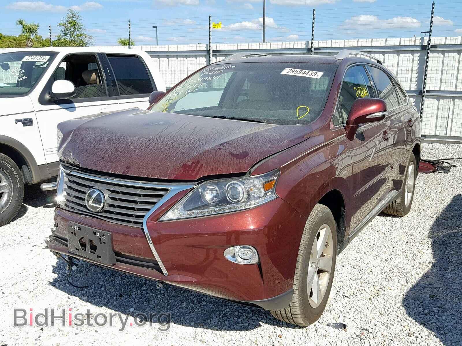 2015 LEXUS RX 350 - VIN: 2T2BK1BA3FC319241 - Фото 2