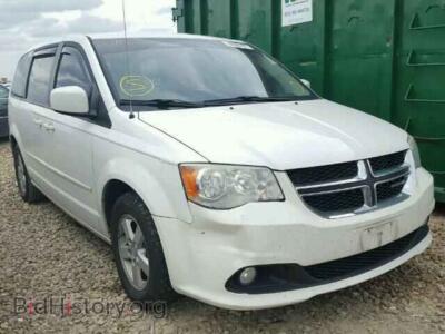 2011 Dodge CARAVAN Grand Cara, белый — VIN 2D4RN3DG0BR627617, Copart