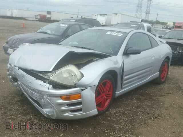 2003 MITSUBISHI ECLIPSE - VIN: 4A3AC74H93E073702 - Фото 2