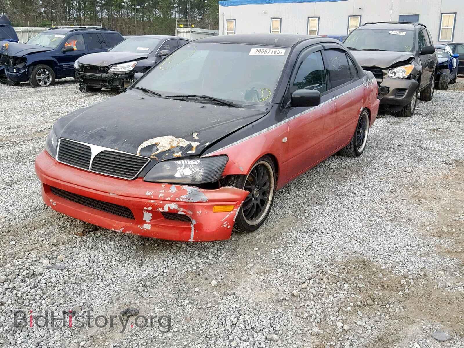 2003 MITSUBISHI LANCER - VIN: JA3AJ26E73U027336 - Фото 2