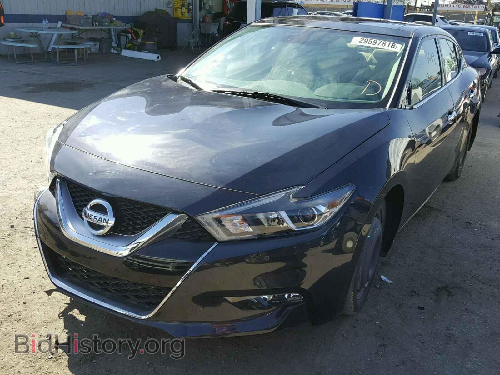 2016 NISSAN MAXIMA - VIN: 1N4AA6AP7GC904393 - Фото 2