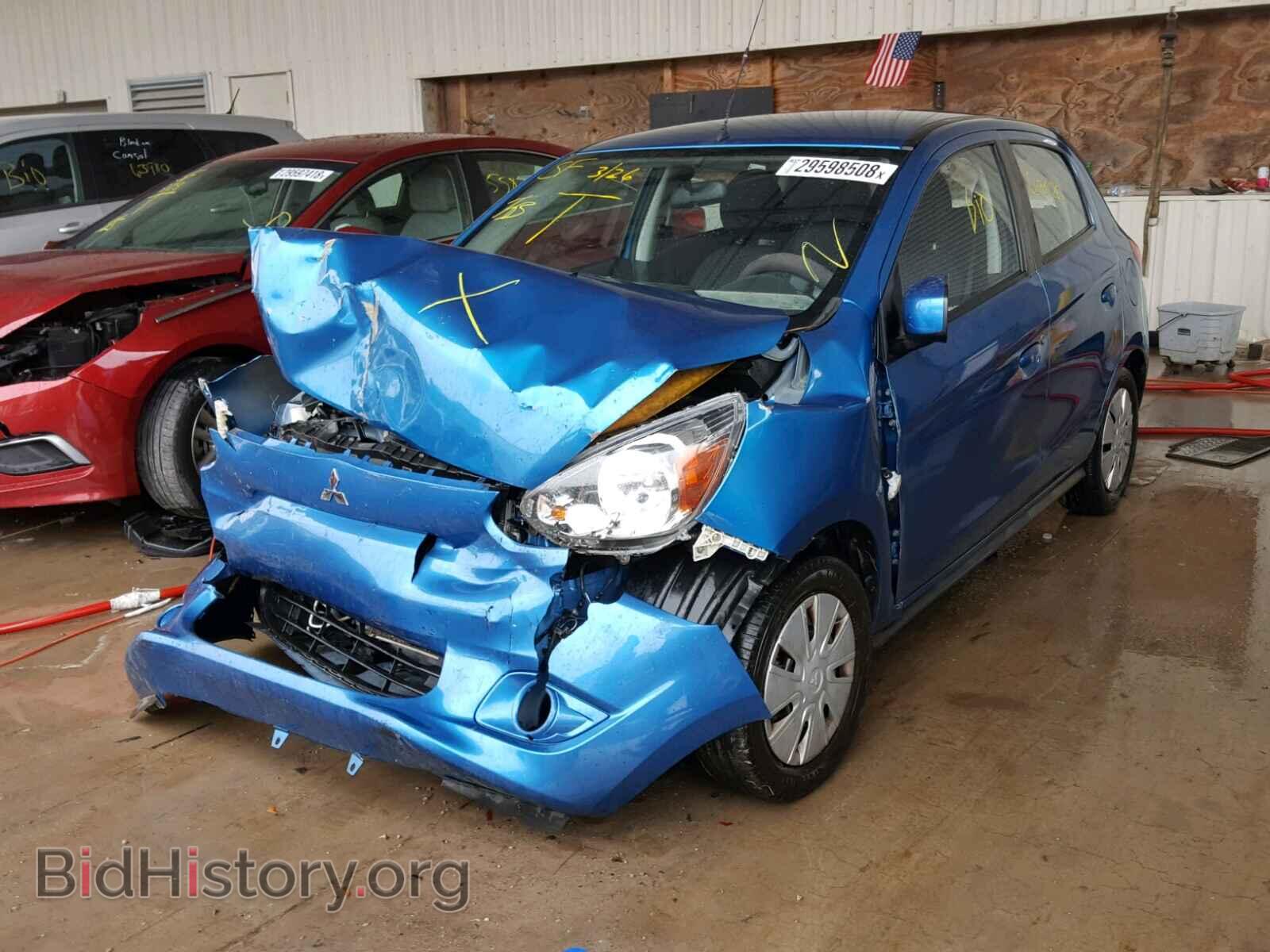 2014 MITSUBISHI MIRAGE - VIN: ML32A3HJ9EH024488 - Фото 2
