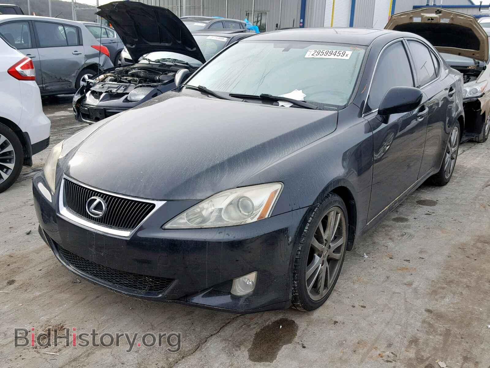 2008 LEXUS IS - VIN: JTHBE262285020259 - Фото 2