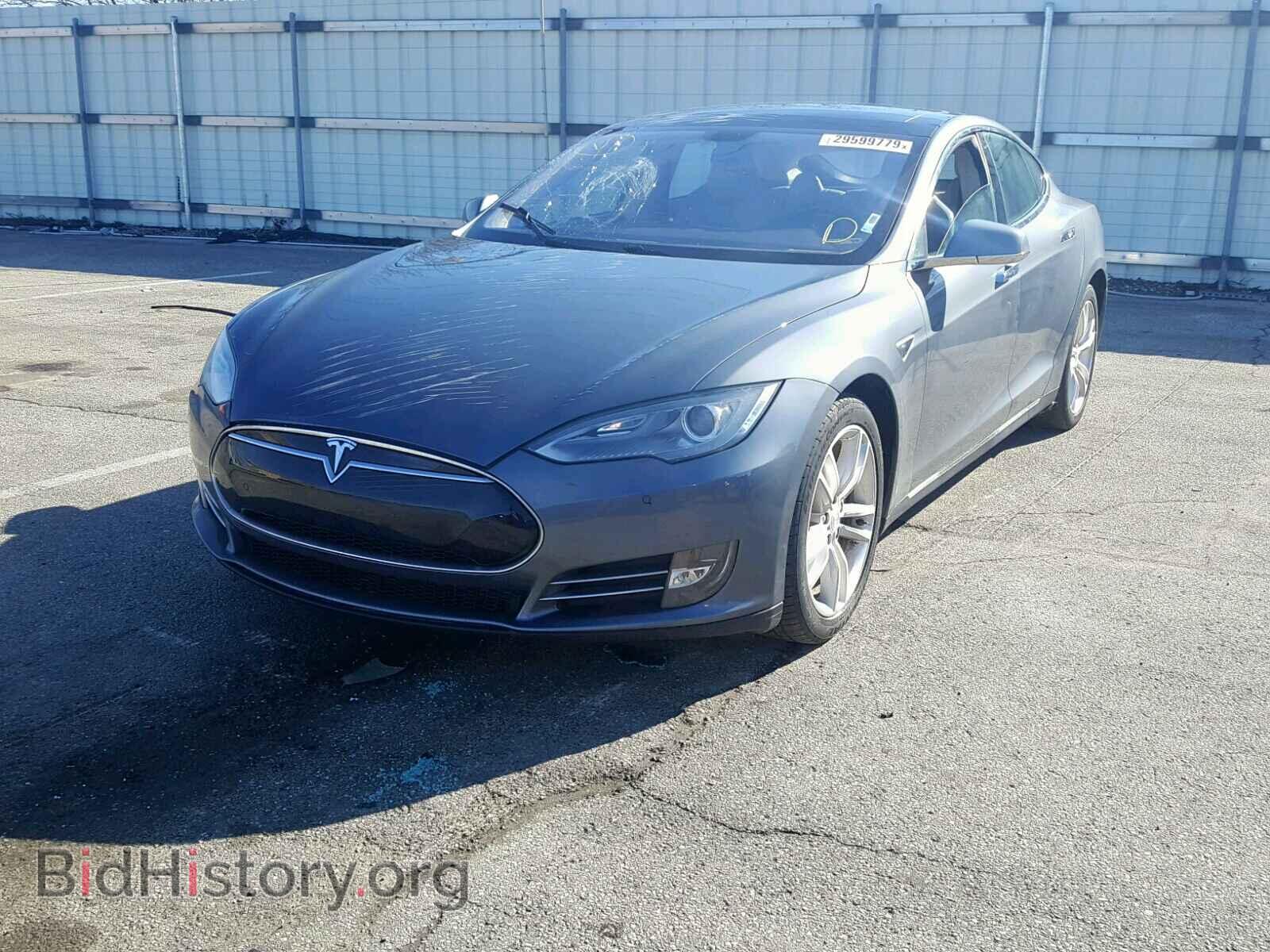 2014 TESLA MODEL S - VIN: 5YJSA1S193FP33139 - Фото 2