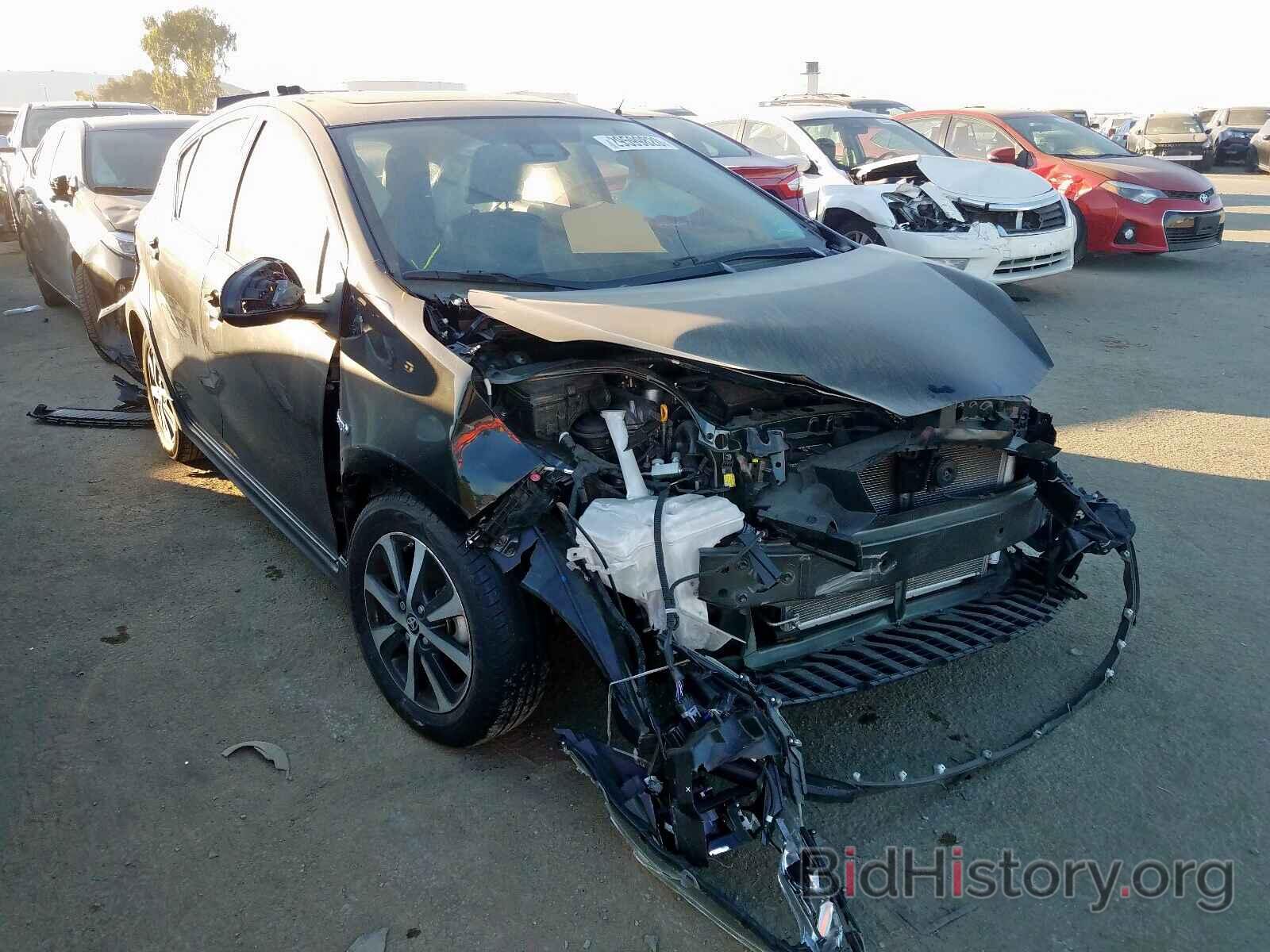 Photo JTDKDTB3XJ1605645 - TOYOTA PRIUS 2018