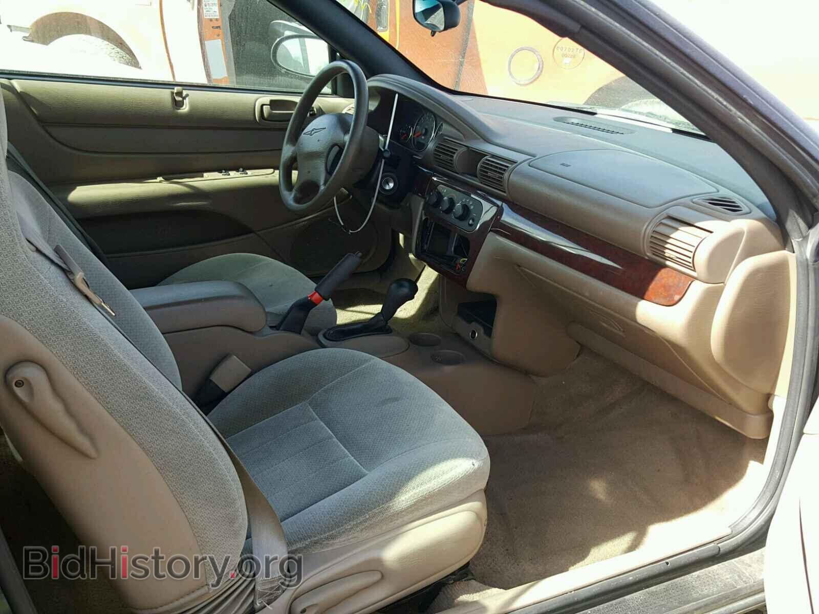 2002 CHRYSLER SEBRING - VIN: 1C3EL45R22N319566 - Фото 5