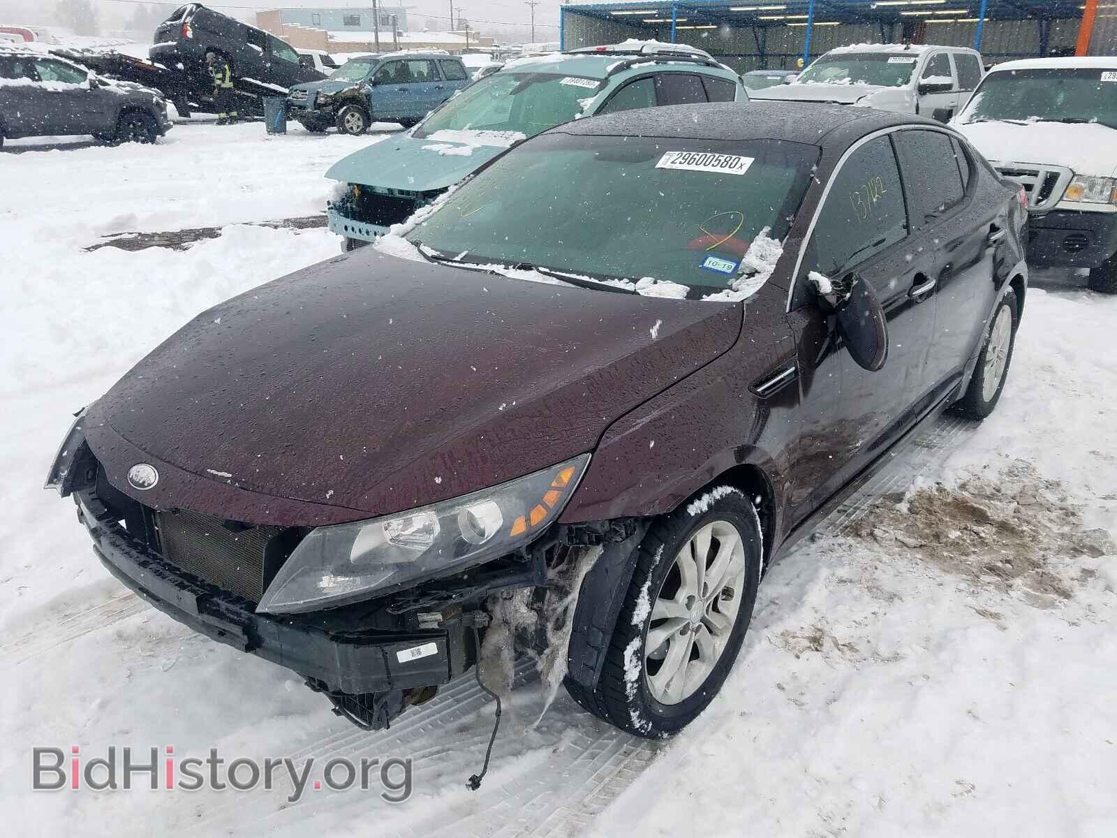 2013 KIA OPTIMA - VIN: 5XXGM4A75DG206215 - Фото 2