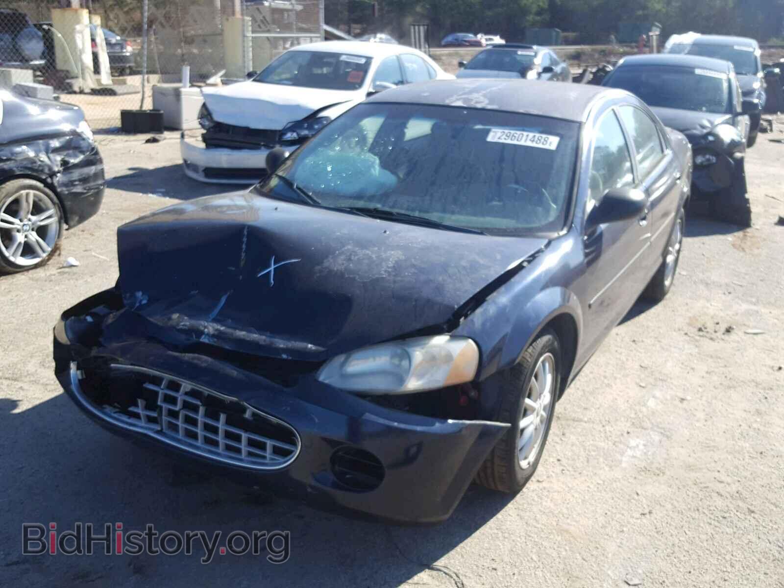2002 CHRYSLER SEBRING - VIN: 1C3EL46X42N287040 - Фото 2