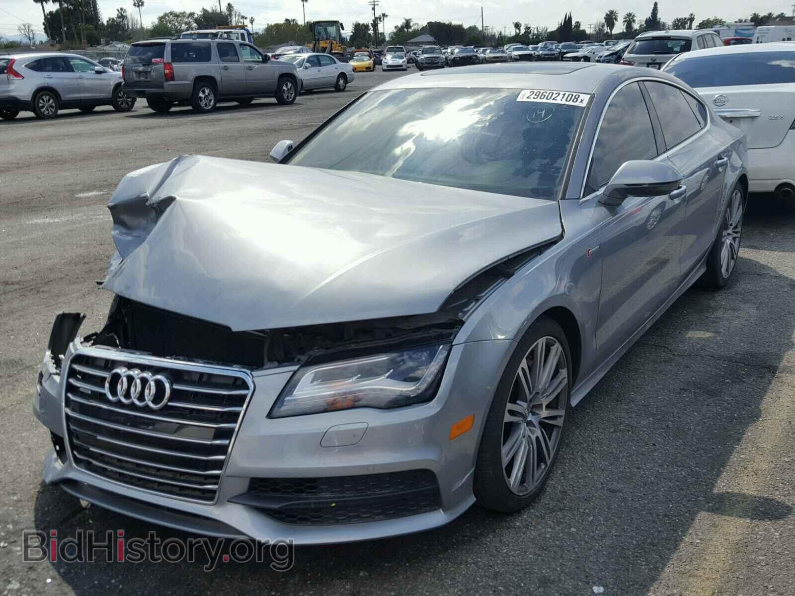 2012 AUDI A7 - VIN: WAUSGAFC1CN001318 - Фото 2
