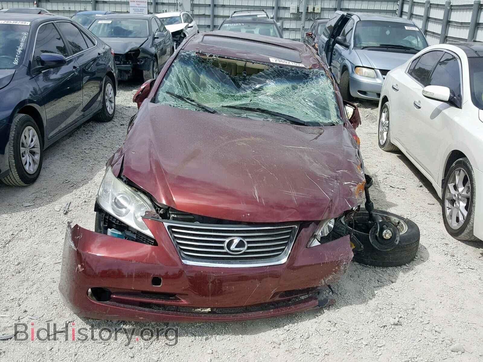 2008 LEXUS ES350 - VIN: JTHBJ46G682195523 - Фото 9