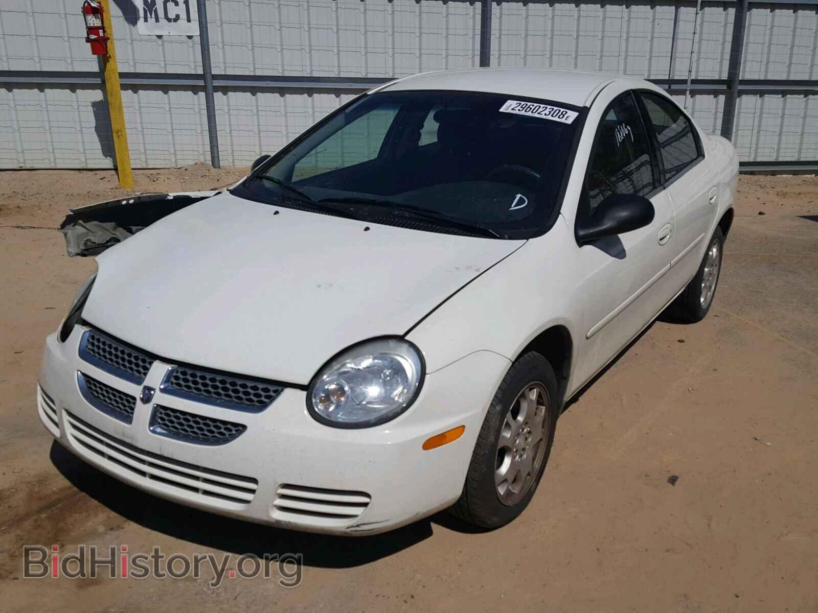 2005 DODGE NEON - VIN: 1B3ES56C65D247233 - Фото 2