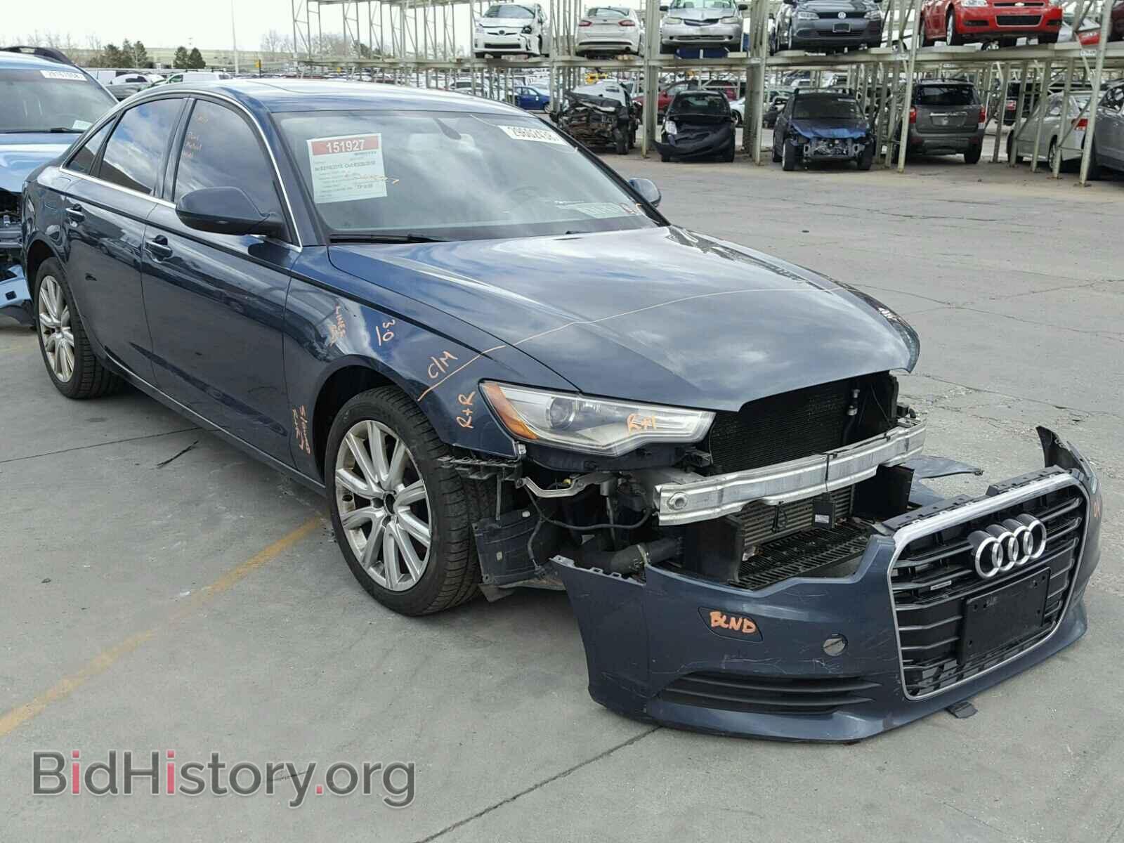 Photo WAUGFAFC7DN157907 - AUDI A6 2013
