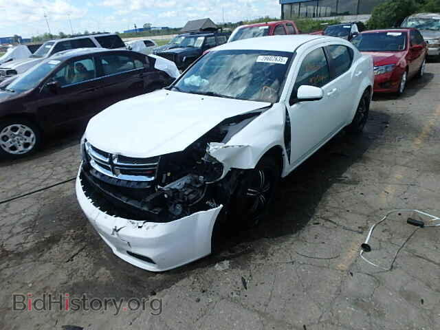 2011 DODGE AVENGER - VIN: 1B3BD2FB2BN548896 - Фото 2