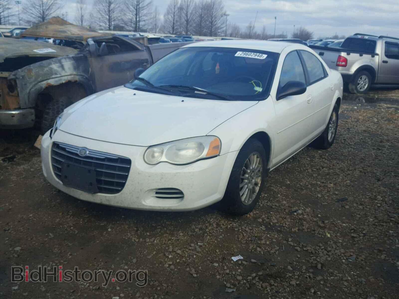 2006 CHRYSLER SEBRING - VIN: 1C3EL46X16N249898 - Фото 2