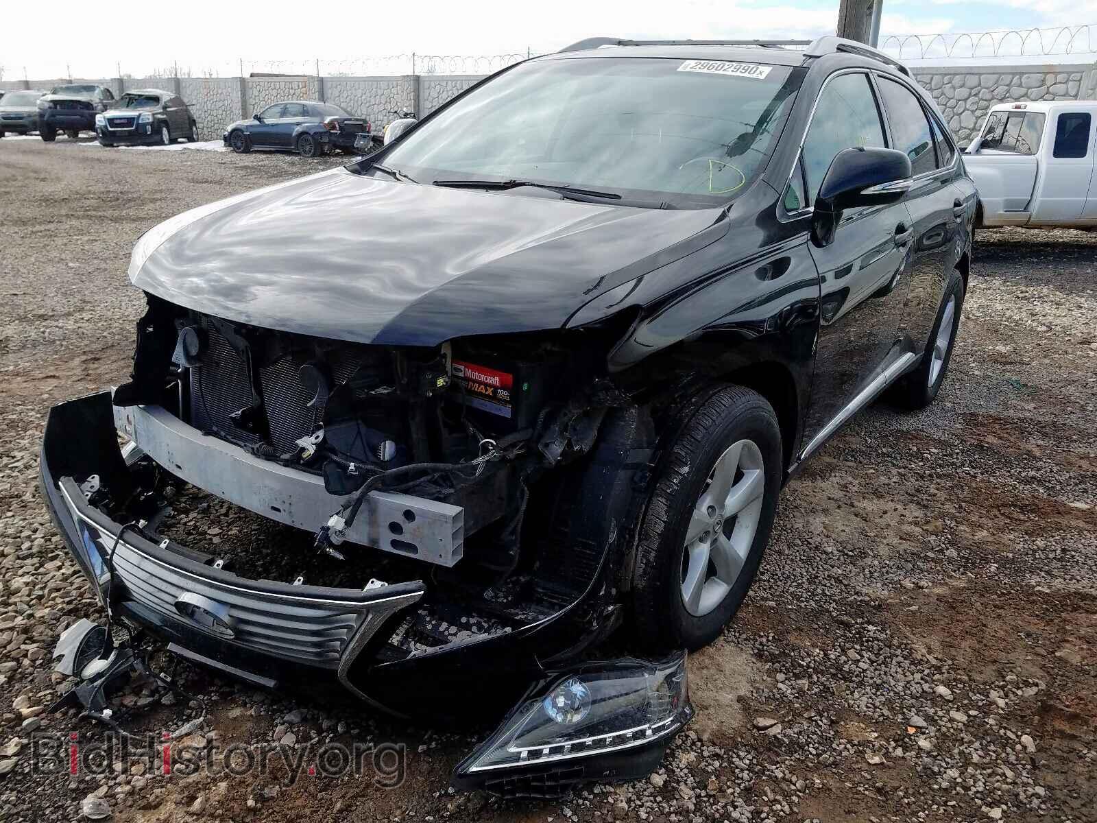 2013 LEXUS RX 350 BAS - VIN: 2T2BK1BA1DC171586 - Фото 2