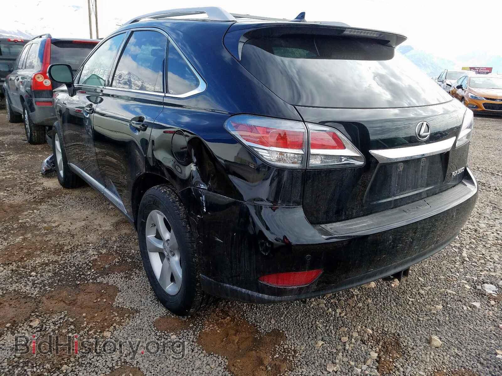 2013 LEXUS RX 350 BAS - VIN: 2T2BK1BA1DC171586 - Фото 3