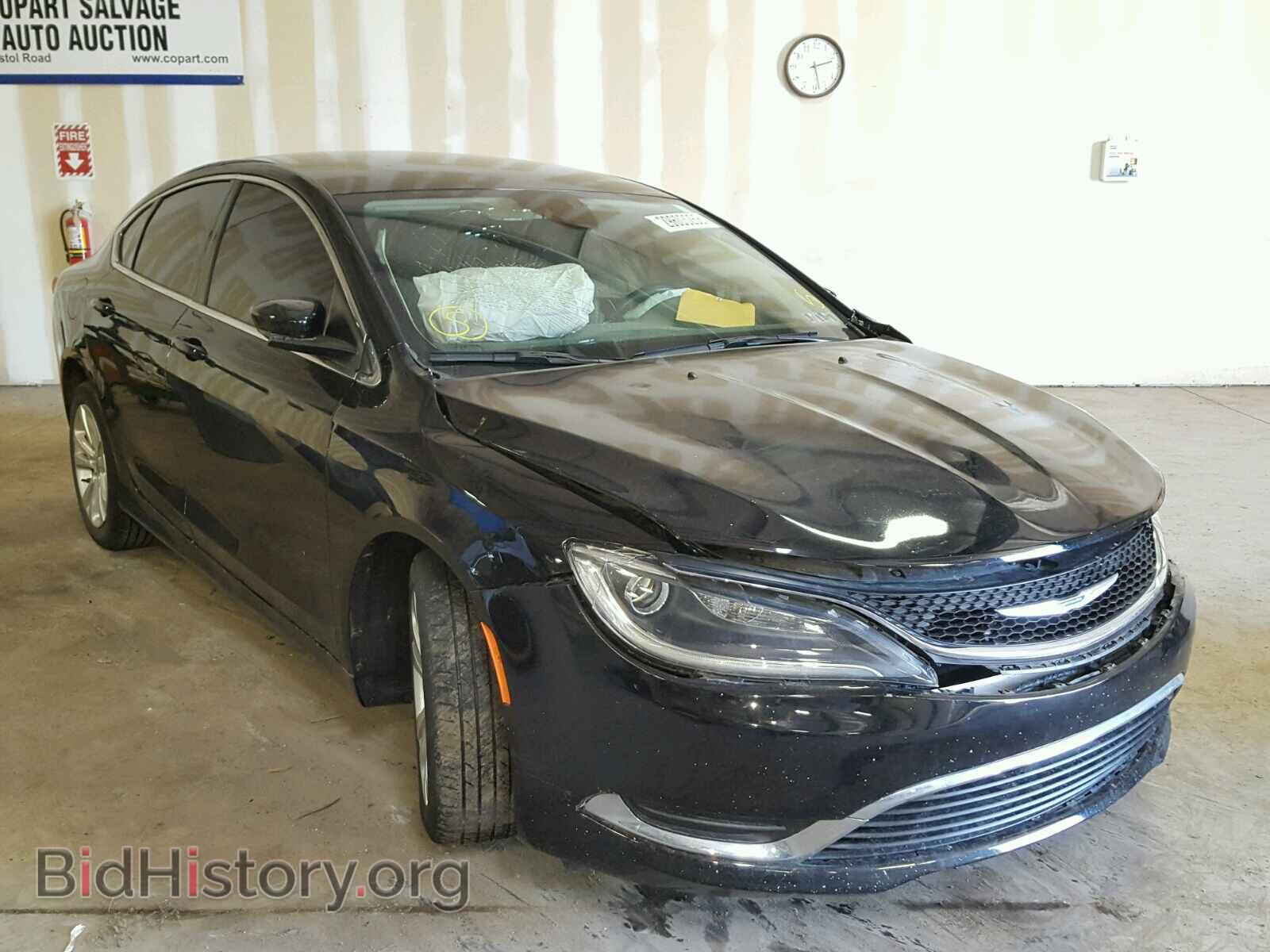 Photo 1C3CCCAB0FN749516 - CHRYSLER 200 2015