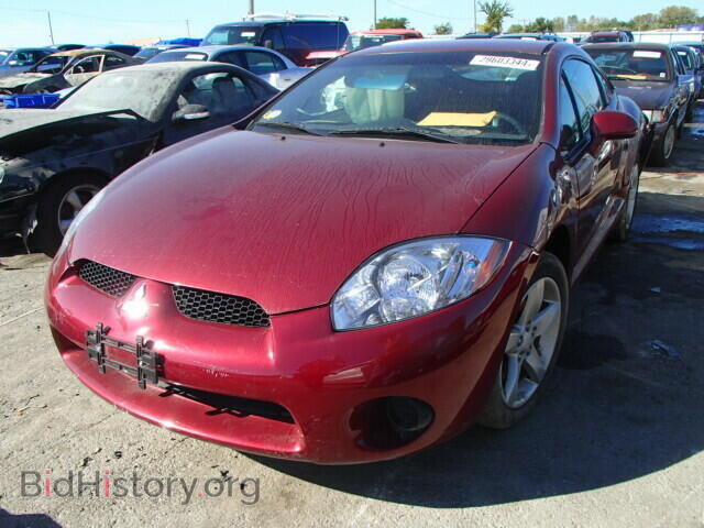 2006 MITSUBISHI ECLIPSE - VIN: 4A3AK24F76E005357 - Фото 2