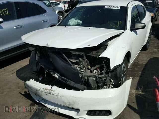 2013 DODGE AVENGER - VIN: 1C3CDZABXDN566959 - Фото 2
