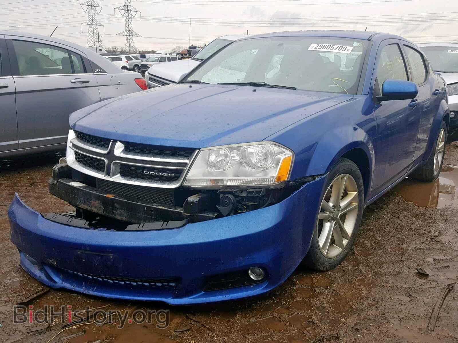 2012 DODGE AVENGER - VIN: 1C3CDZEG7CN151649 - Фото 2
