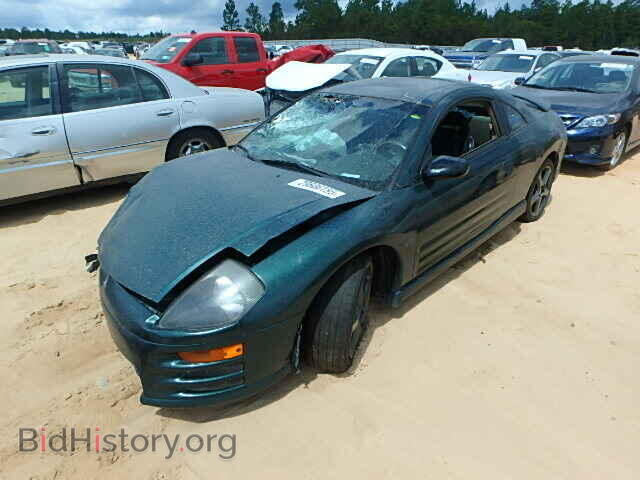 2001 MITSUBISHI ECLIPSE - VIN: 4A3AC84HX1E011972 - Фото 2