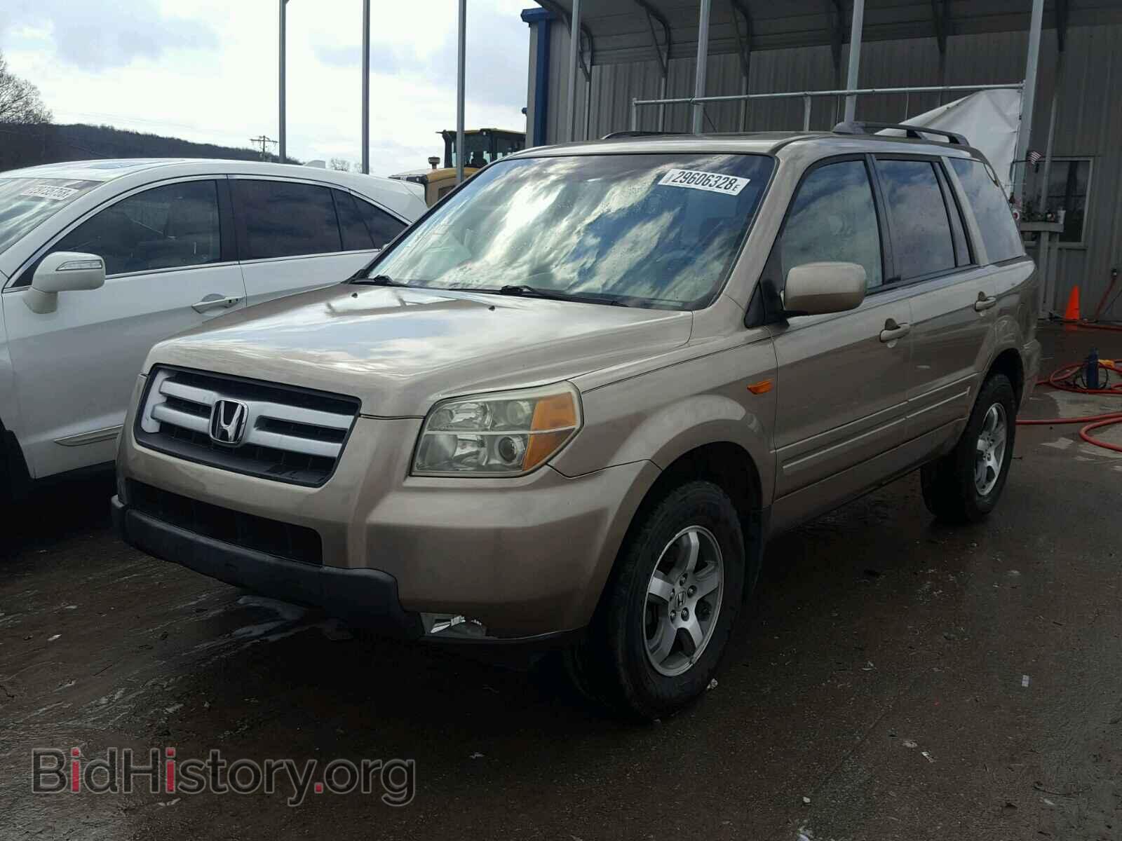 2006 HONDA PILOT - VIN: 5FNYF28796B044135 - Фото 2