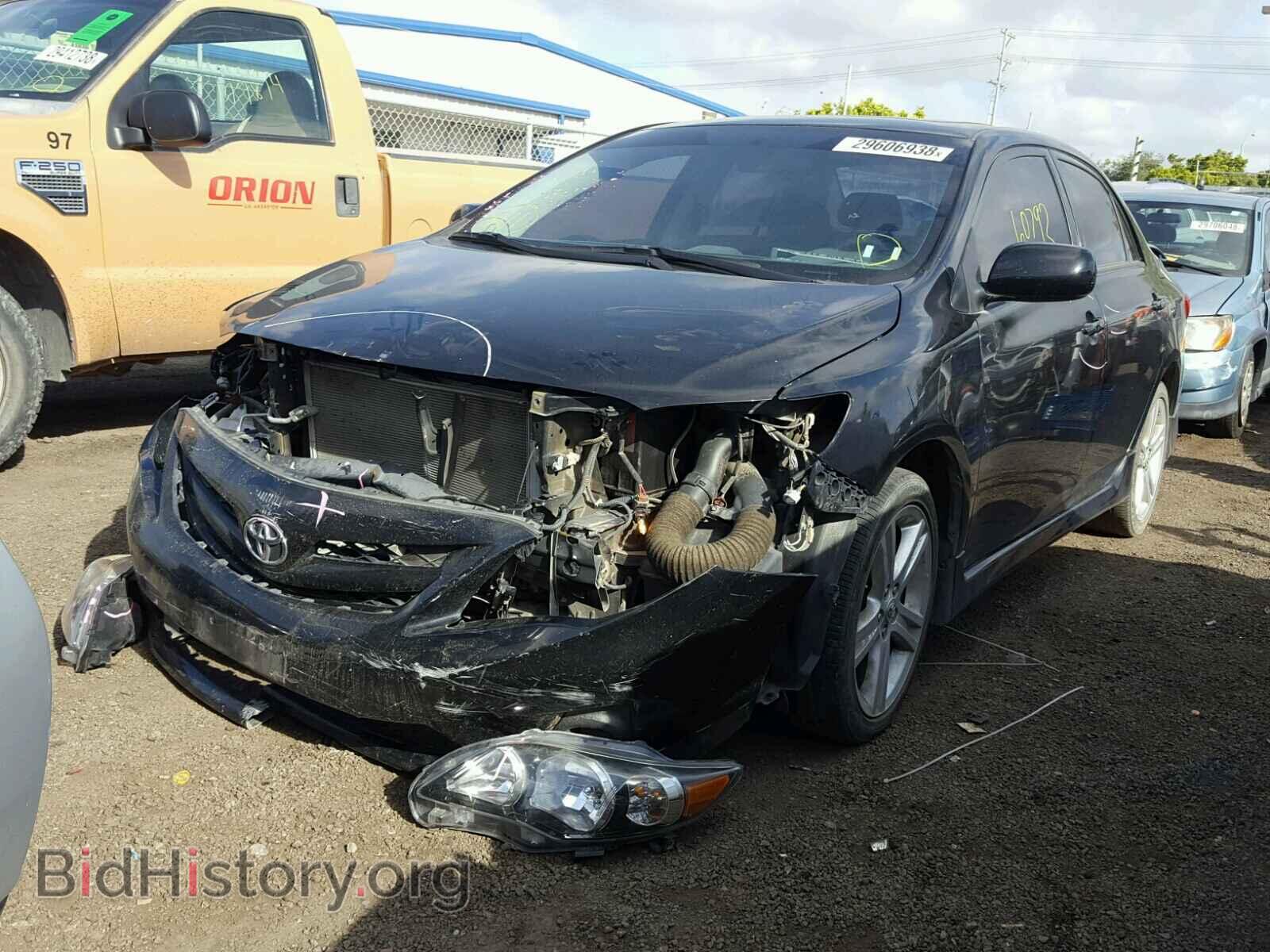 2013 TOYOTA COROLLA BA - VIN: 5YFBU4EE6DP101323 - Фото 2