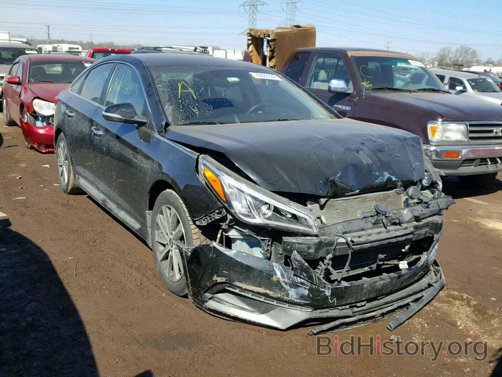 Photo 5NPE34AF3FH133919 - HYUNDAI SONATA 2015