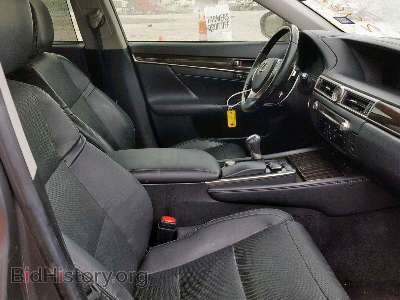 2013 LEXUS GS350 - VIN: JTHBE1BL6D5016170 - Фото 5
