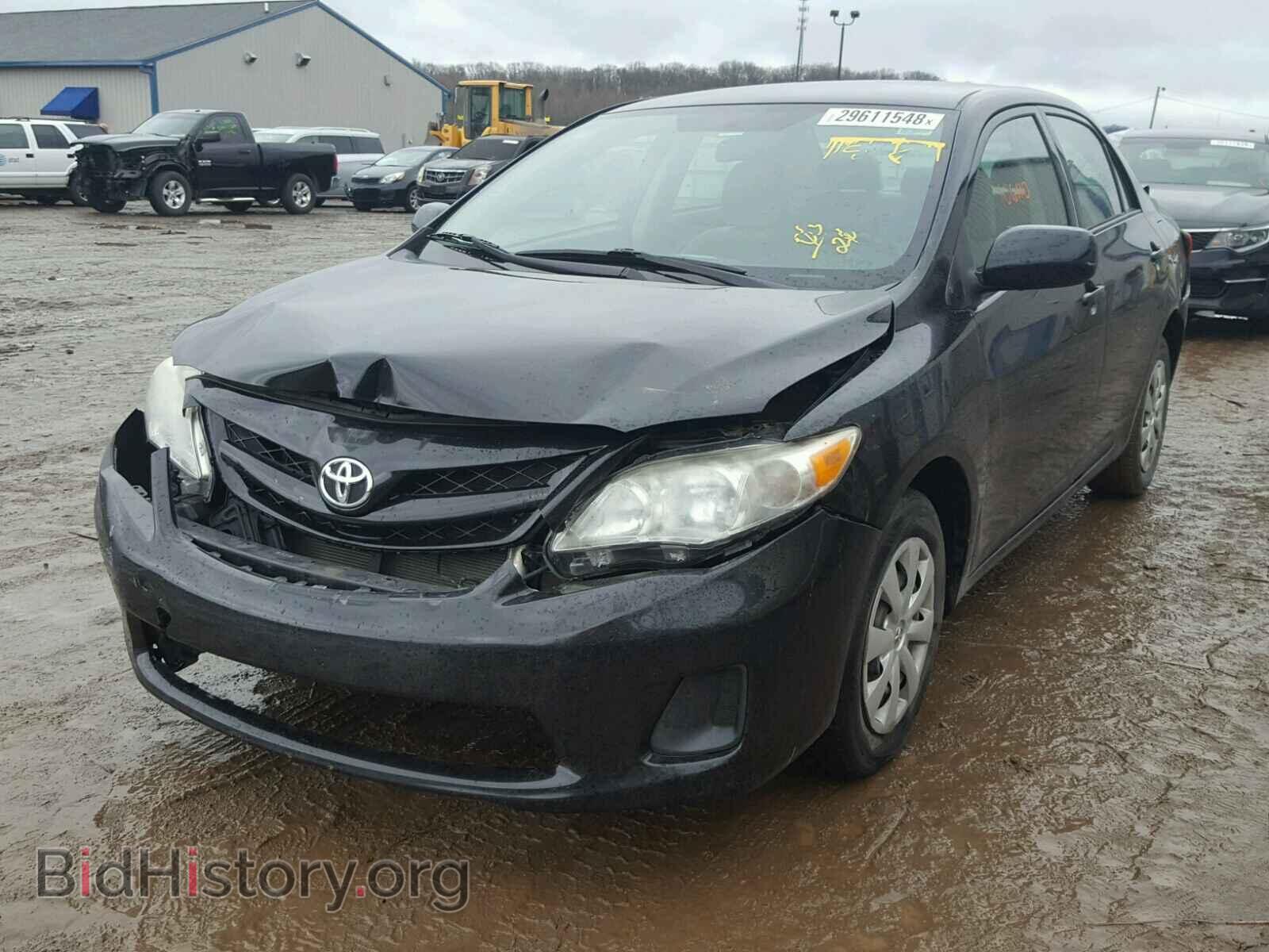 2011 TOYOTA COROLLA BA - VIN: 2T1BU4EE1BC563799 - Фото 2