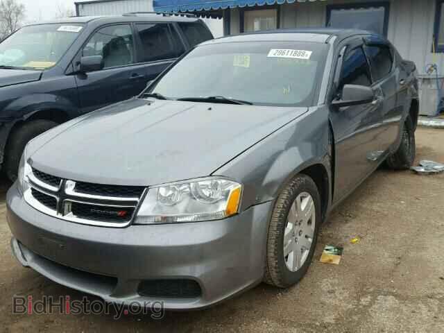 2013 DODGE AVENGER - VIN: 1C3CDZAG4DN748166 - Фото 2
