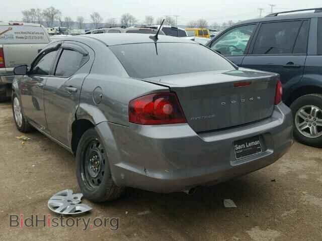2013 DODGE AVENGER - VIN: 1C3CDZAG4DN748166 - Фото 3