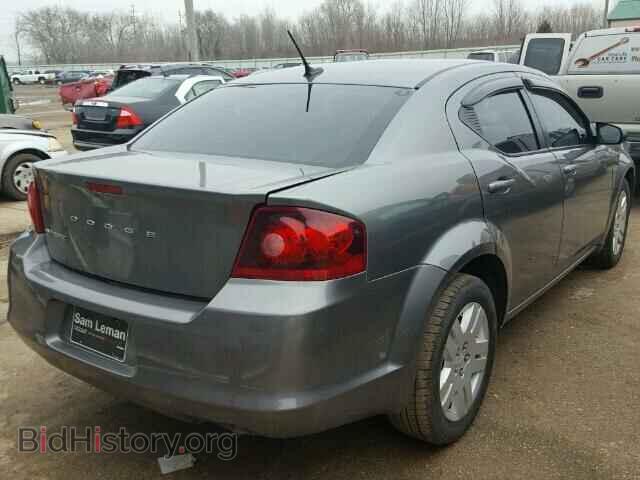 2013 DODGE AVENGER - VIN: 1C3CDZAG4DN748166 - Фото 4