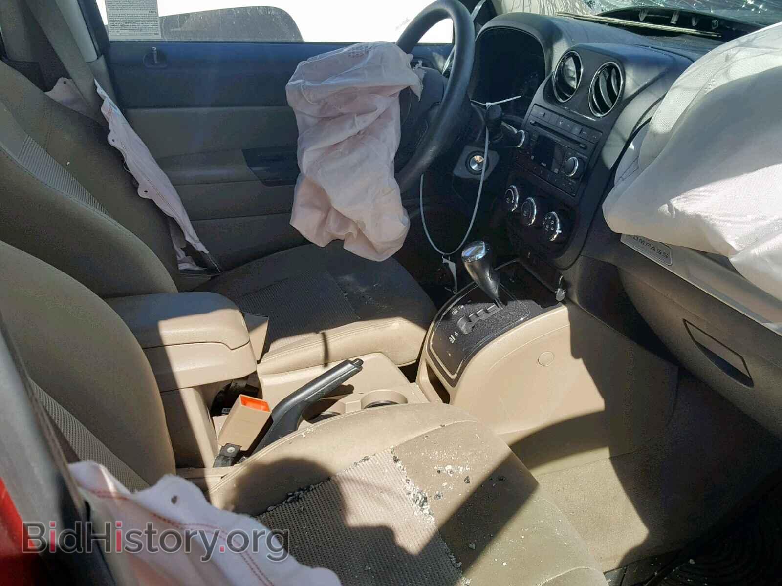2016 JEEP COMPASS SP - VIN: 1C4NJCBA5GD643442 - Фото 5