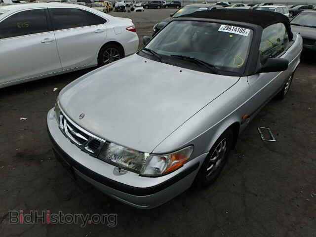 2000 SAAB 9 3 - VIN: YS3DD78H5Y7004503 - Фото 2