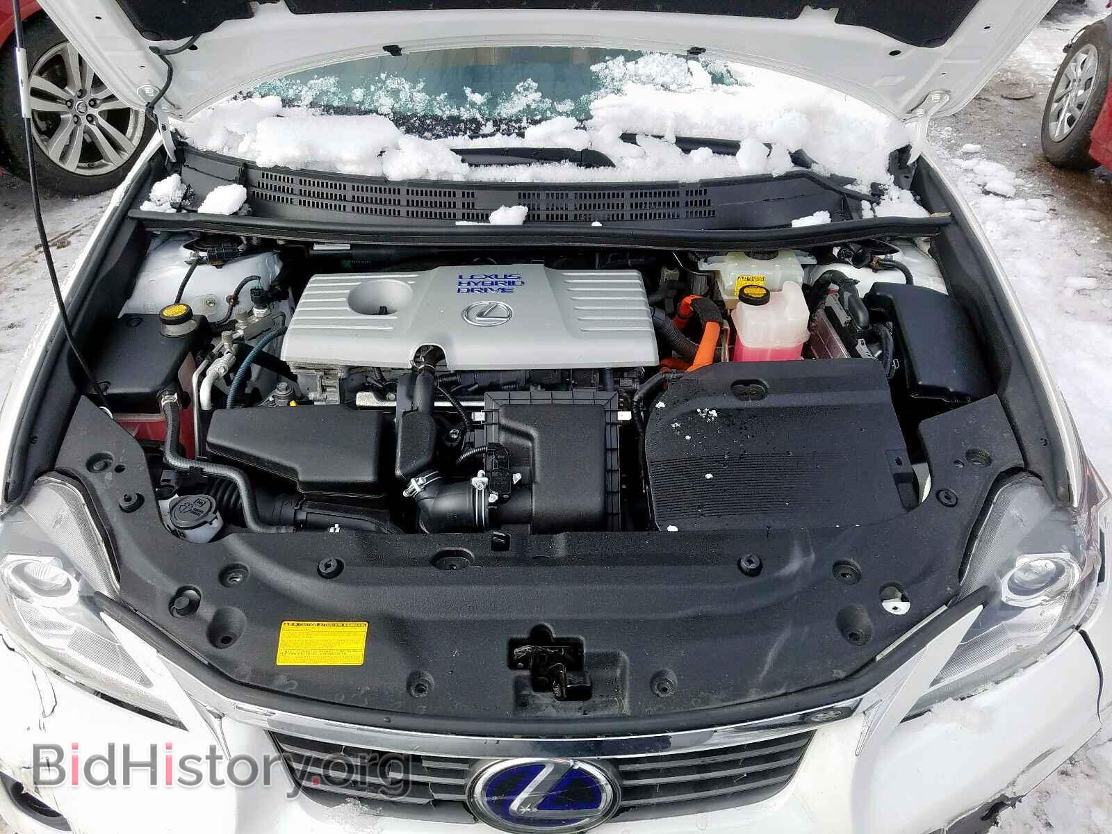 2012 LEXUS CT 200 - VIN: JTHKD5BH0C2077696 - Фото 7