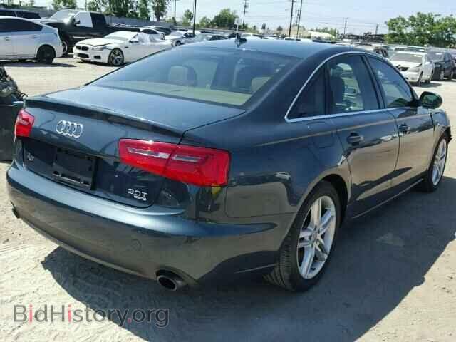 2012 AUDI A6 - VIN: WAUGGAFC2CN157969 - Фото 4